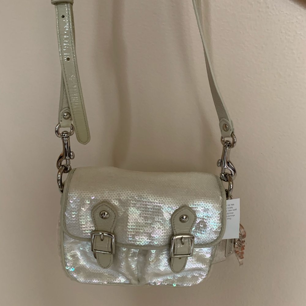 Coach handbag NWT sequins